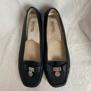 MICHAEL Michael Kors Hamilton Leather Flats